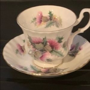 Antique cup and saucer